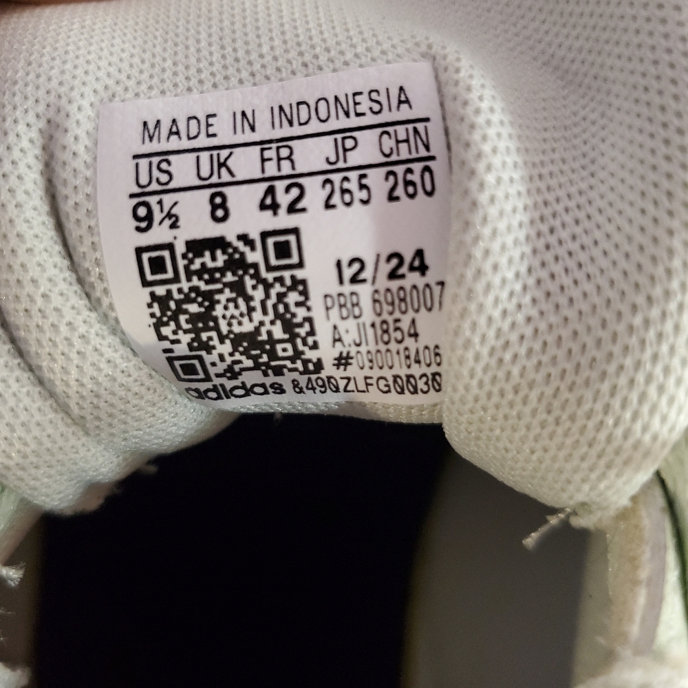 Adidas Urban Court Size 9.5 Mint Green - Picture 5 of 5